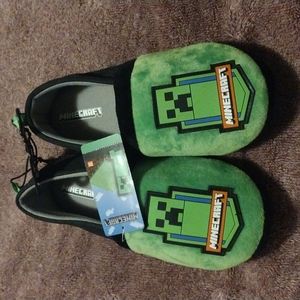 New Kids Minecraft slippers